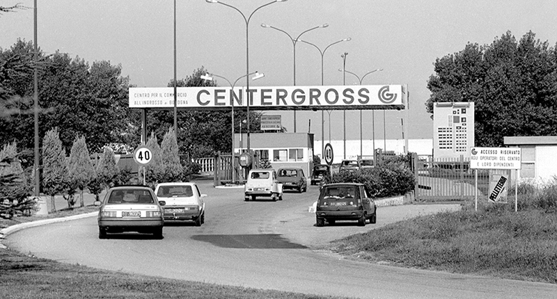 Ingresso Centergross Anno 1984