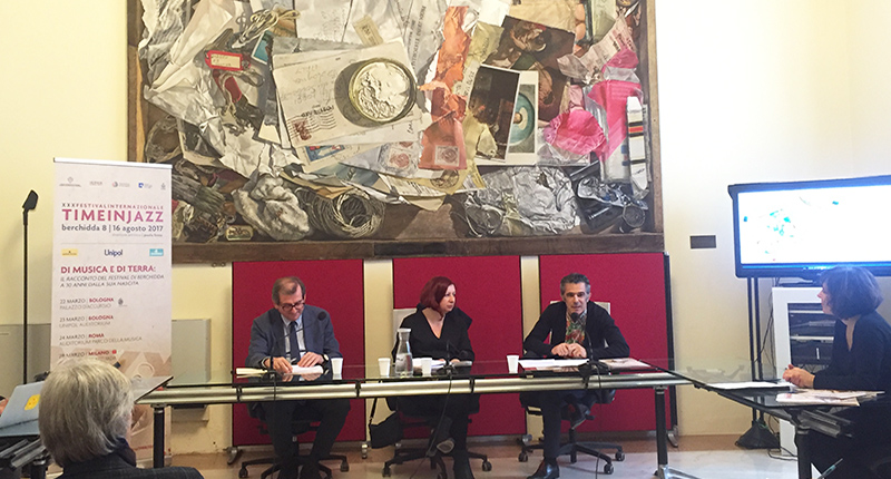 Foto Di Paolo Fresu Alla Presentazione Del Festival Time In Jazz