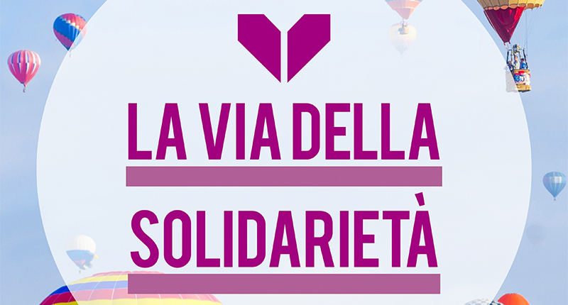 La Via Della Solidarieta Locandina