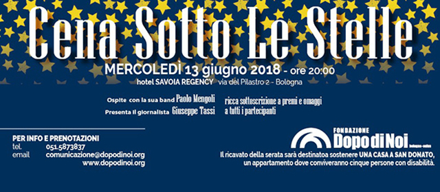 Cena Sotto Le Stelle Manifesto