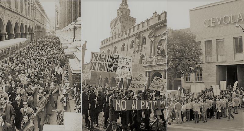 1968-1969 manifestazioni a Bologna