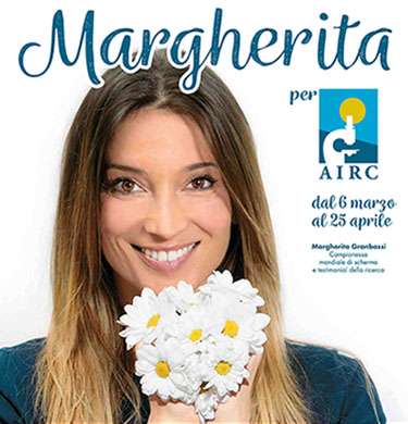 Margherita Per Airc 2018 Locandina