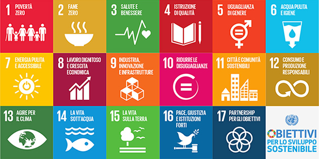 Pannello Obiettivi Sviluppo Sostenibile