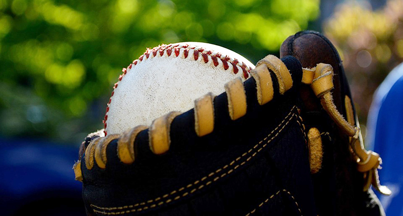 Baseball palla e guanto