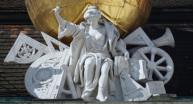 Statua Hofburg Imperial Palace 1920