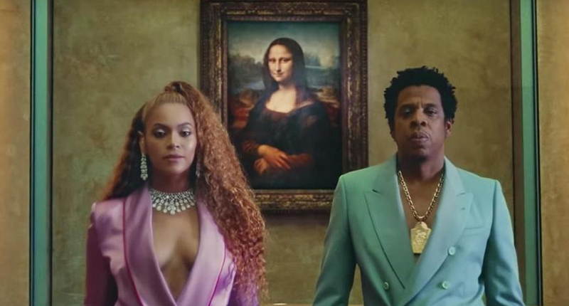 GET Beyoncé e Jay-Z al Louvre
