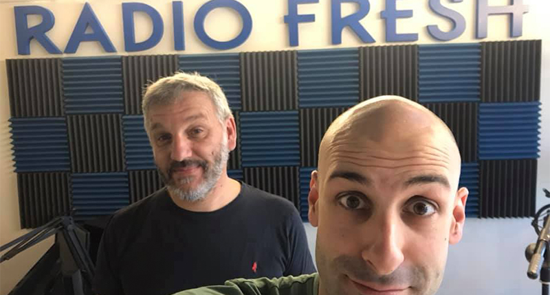 Giotto e Lele speaker radiofonici