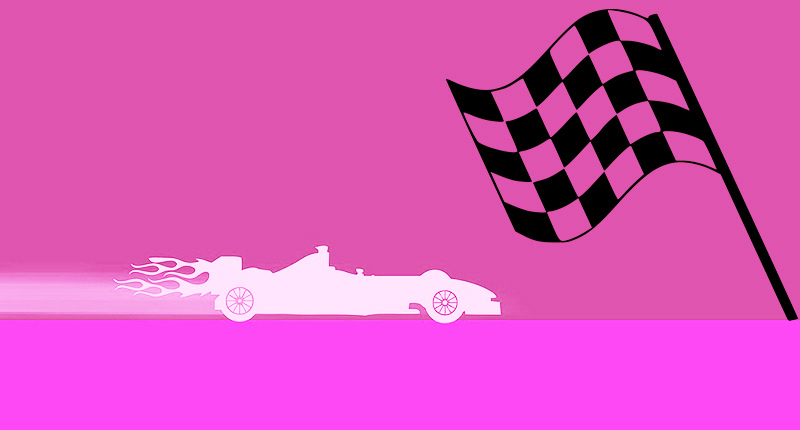 Immagine stilizzata auto F1