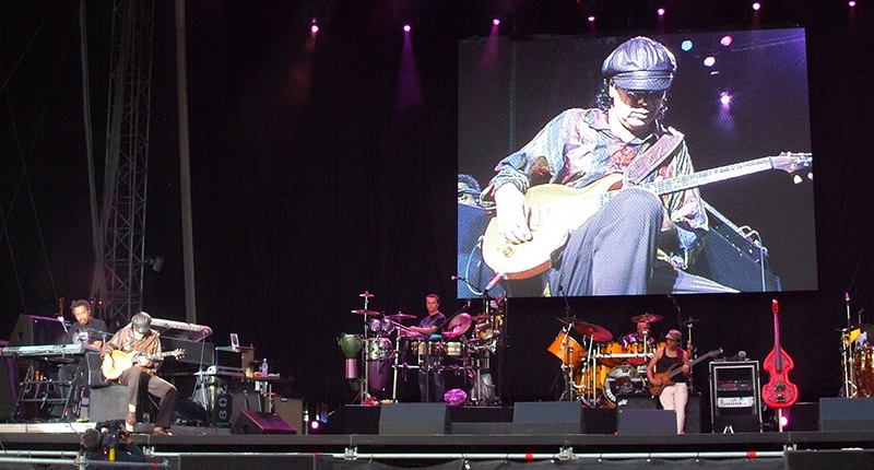 Carlos Santana On Stage