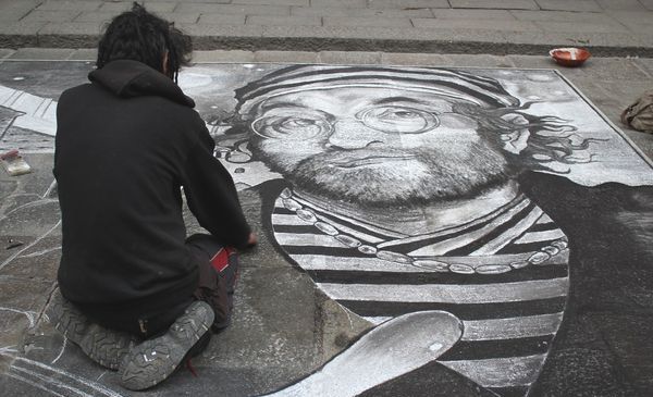 Lucio Dalla Nella Street Art