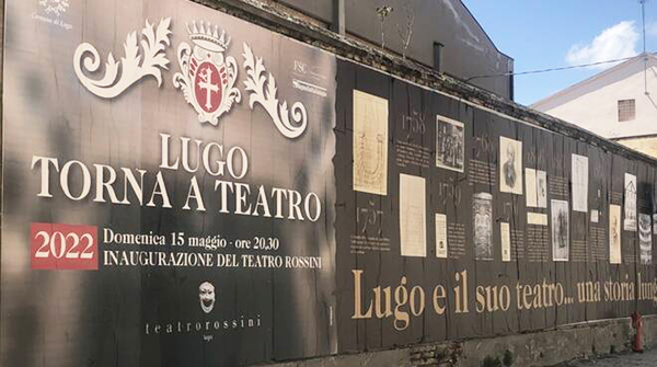 Cartellone Inaugurazione Teatro Rossini