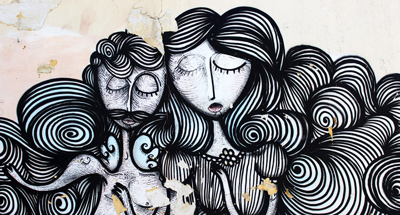 Graffiti_uomo_e_donna