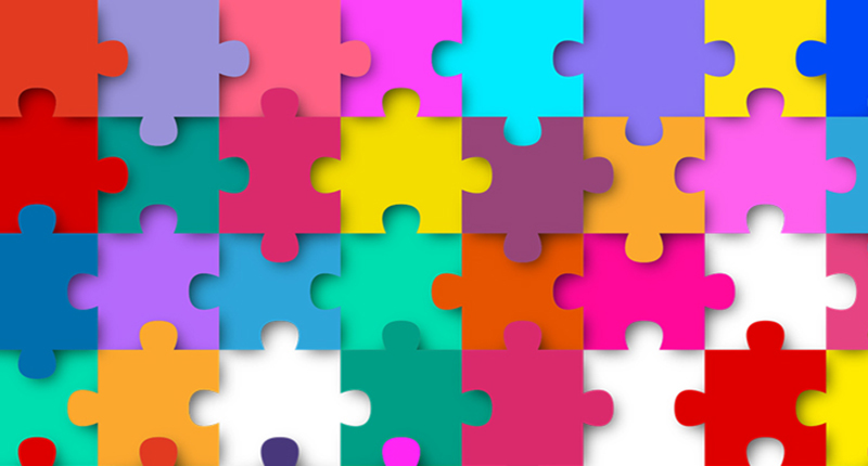 Puzzle Simbolo Autismo
