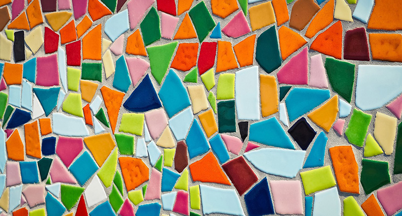 Dettaglio di un Mosaico