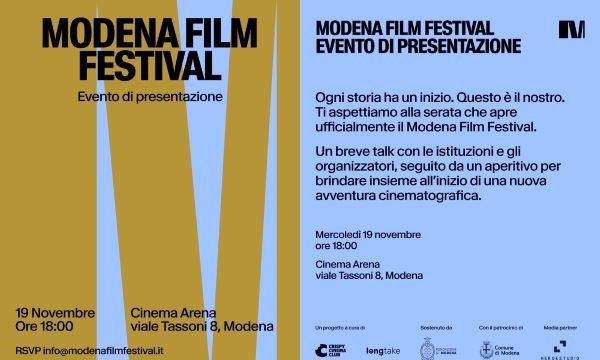 Volantino Modena Cinema Festival