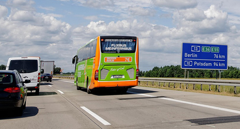 FlixBus in Autostrada