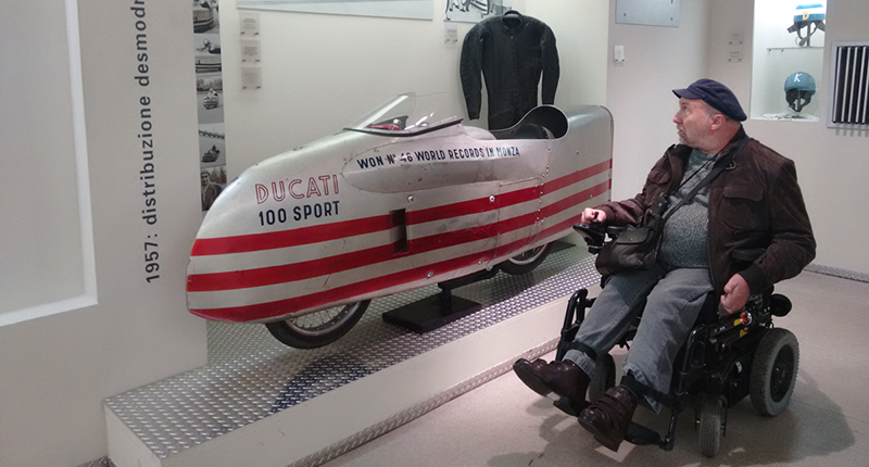 Maurizio Cocchi al Museo Ducati