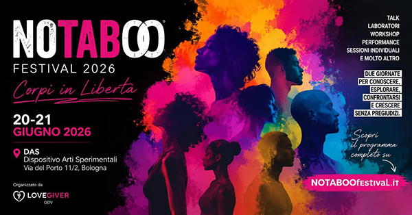 Locandina NoTaboo Festival 2026