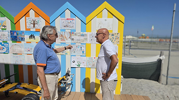 La Spiaggia Dei Valori Fabi In Visita