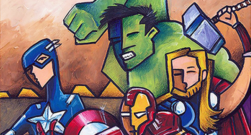 Avengers versione graffiti