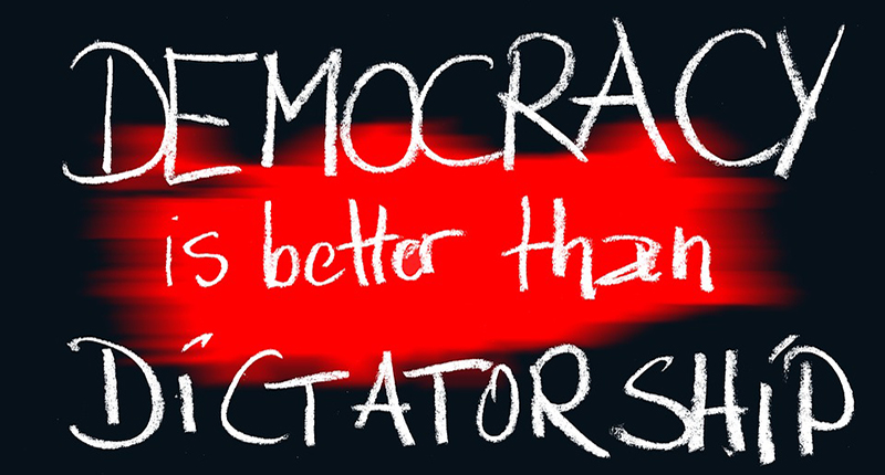 Democrazia meglio della dittatura