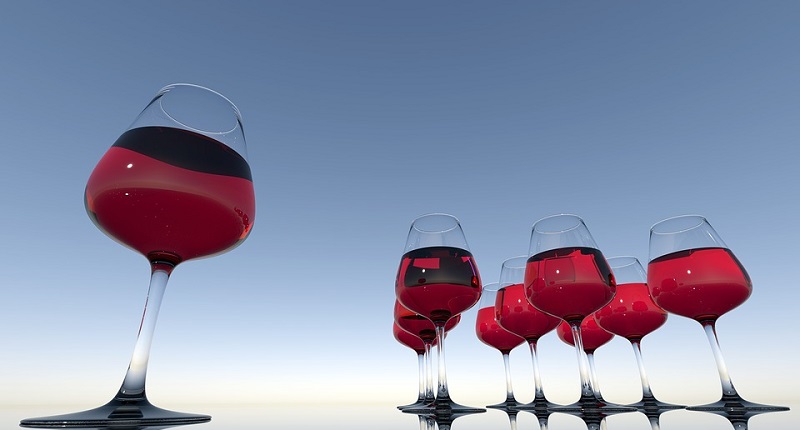 Bicchieri di vino