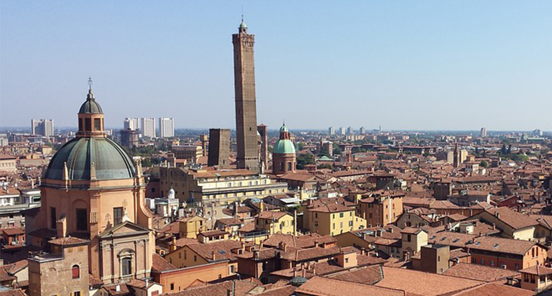 Le due torri a Bologna