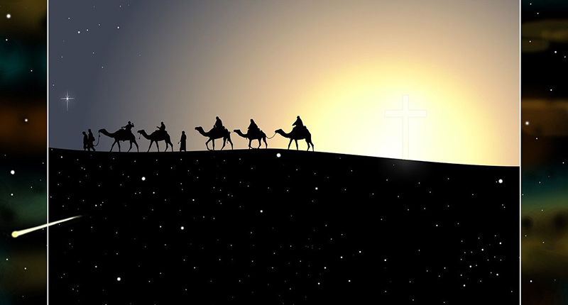 Arrivo dei re Magi