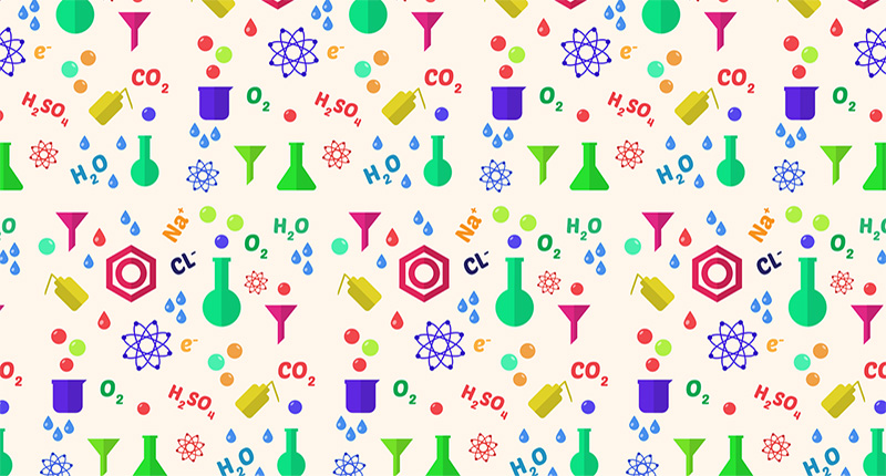 Icone di chimica