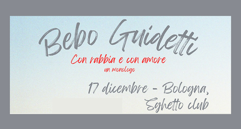 Bebo Guidetti allo Sghetto Club