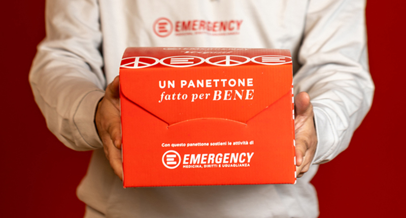 Simeone col Panettone