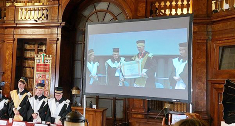 Assegnazione Laurea ad honorem a Ken Loach