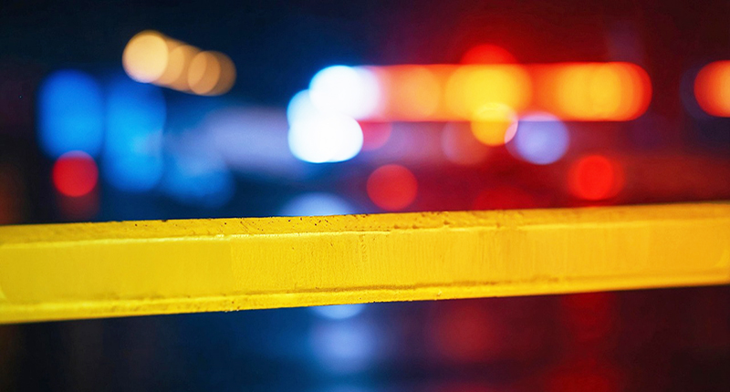 Striscia gialla dei poliziotti