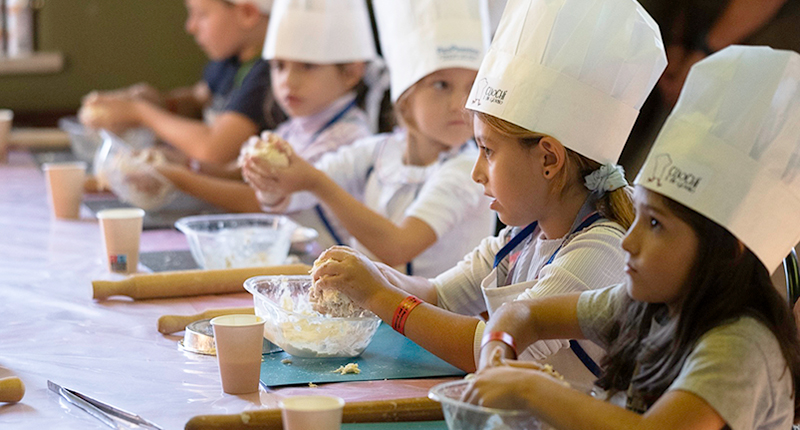 Bambini cuochi per un giorno