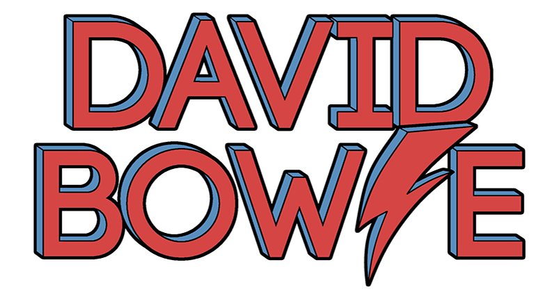Scritta David Bowie