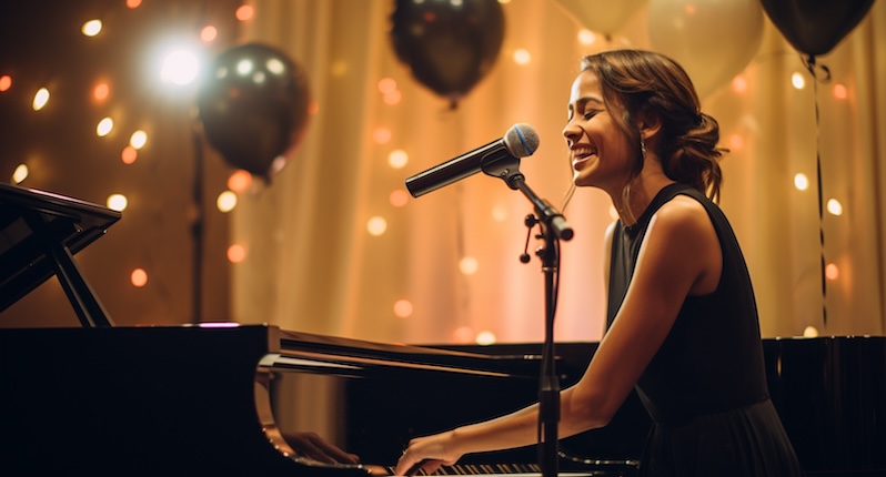 Studentesa al pianoforte