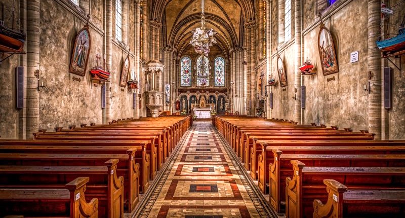 Interno della chiesa